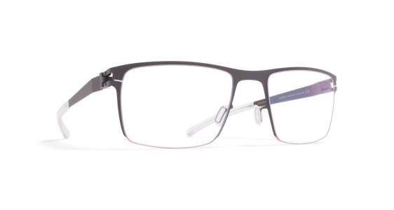 Mykita MONTY Eyeglasses, B8 BASALT/NEON ORANGE