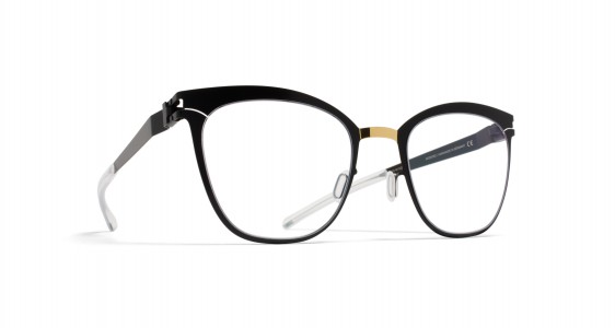 Mykita VIRNA Eyeglasses, GOLD/JET BLACK