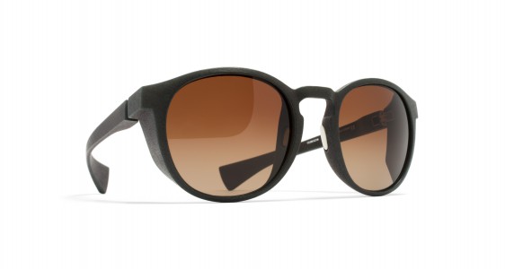 Mykita Mylon PUCK Sunglasses, MD8 STORM GREY - LENS: BROWN/BROWN GRADIENT POLARISED