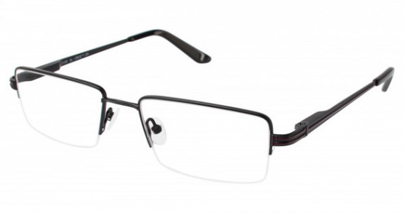 Cruz I-105 Eyeglasses, BLACK