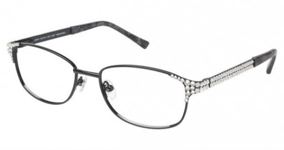 Jimmy Crystal Irresistible Eyeglasses, Black
