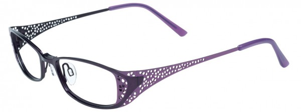 EasyClip O1079 Eyeglasses, SATIN VIOLET/LILAC
