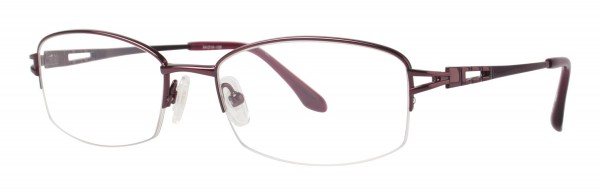 Seiko Titanium T3071 Eyeglasses, 290 Red Rose