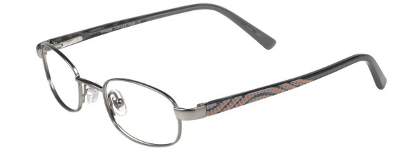 EasyClip Q4081 Eyeglasses, SATIN GREY
