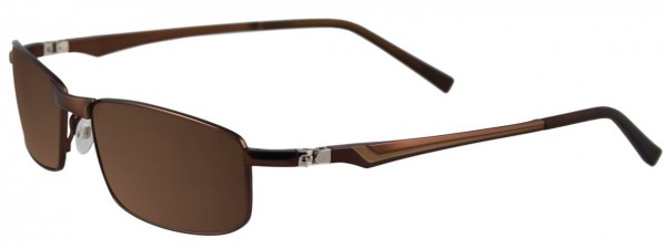 EasyClip T501S Sunglasses, BROWN