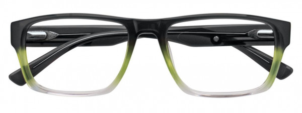 BMW Eyewear B6014 Eyeglasses, 020 - DarkGrey & LightGreen  & Crystal