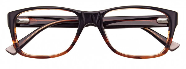 BMW Eyewear B6015 Eyeglasses, 010 - Dark Brown & Marble Brown