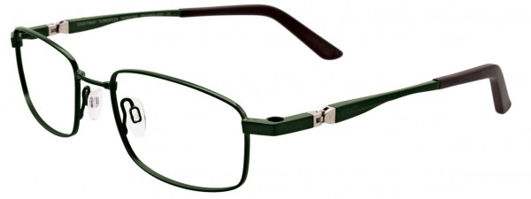 EasyTwist CT220 Eyeglasses, SATIN DARK GREEN