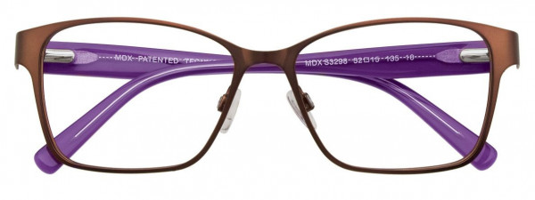 MDX S3298 Eyeglasses, 010 - Satin Brown