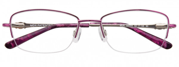 MDX S3304 Eyeglasses, 080 - Shiny Purple
