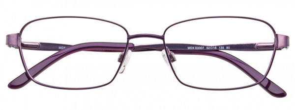 MDX S3307 Eyeglasses, 080 - Satin Dark Purple & Lilac