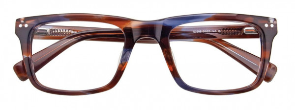 MDX S3308 Eyeglasses, 010 - Brown Marbled & Blue