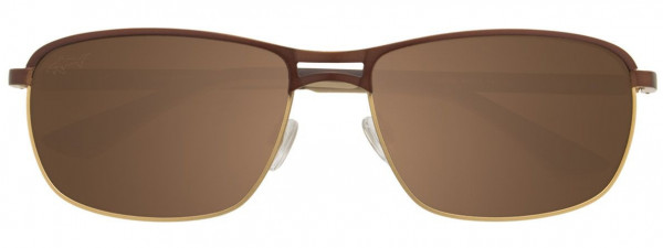 Greg Norman G2015S Sunglasses, 010 - Satin Copper Brown & Gold