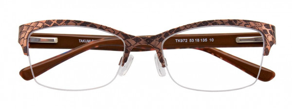 Takumi TK972 Eyeglasses, 010 - Light & Dark Brown