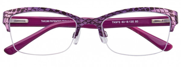 Takumi TK972 Eyeglasses, 080 - Light & Dark Purple