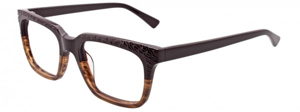 Takumi P5008 Eyeglasses, GRADIENT DARK BROWN