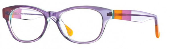 Rough Justice Racey Cool Eyeglasses, Purple Sky