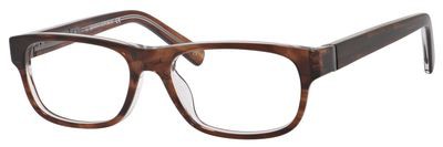 Banana Republic Damian Eyeglasses, 01G1(00) Striated Brown