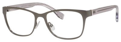Fendi Ff 0110 Eyeglasses, 0H1P(00) Semi Matte Dark Ruthenium