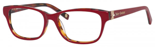 Juicy Couture JU 154 Eyeglasses, 01L9 RED HAVANA