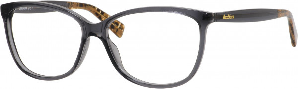 Max Mara MM 1229 Eyeglasses, 0BV0 Dark Gray Fabric