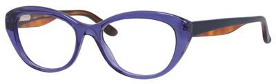 Safilo Design Sa 6031 Eyeglasses, 0GSB(00) Blue Havana