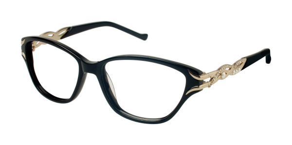 Tura TE232 Eyeglasses, Black (BLK)