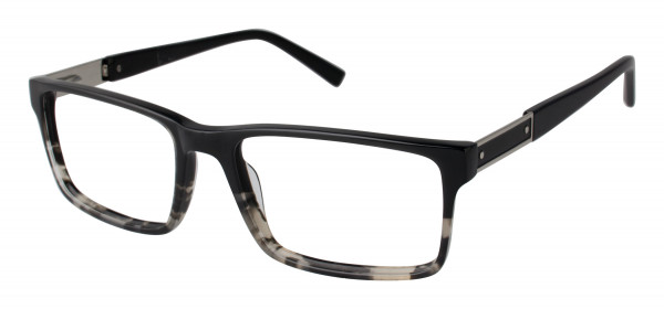 Geoffrey Beene G510 Eyeglasses, Black/Tortoise (BLK)