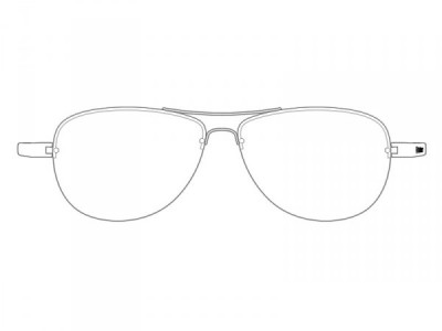TAG Heuer Reflex Original Rimless 3971 Sunglasses