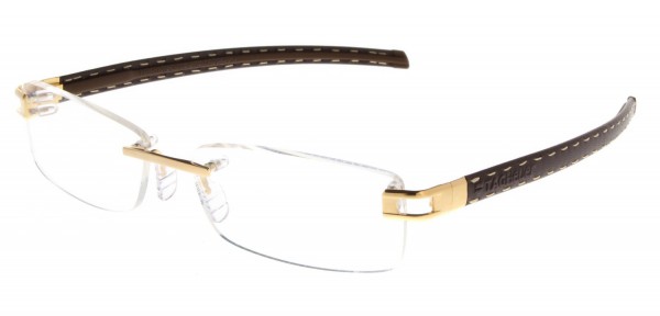 TAG Heuer L-TYPE T 0152 Eyeglasses, Gold (003)