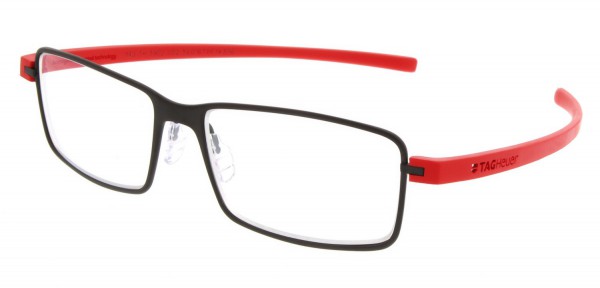 TAG Heuer REFLEX 3 RIMMED 3902 Eyeglasses, Red Temples (002)