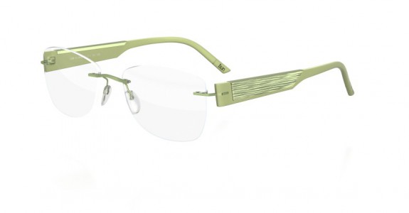 Silhouette SPX Compose 4447 Eyeglasses, 6051 green matte
