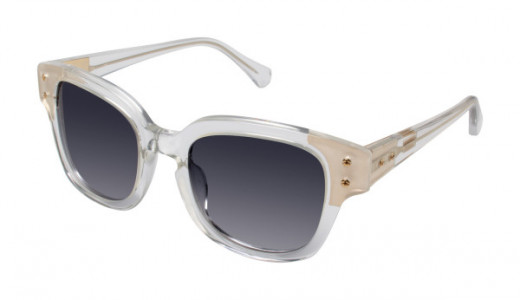 Kate Young K503 Sunglasses, Crystal (CRY)