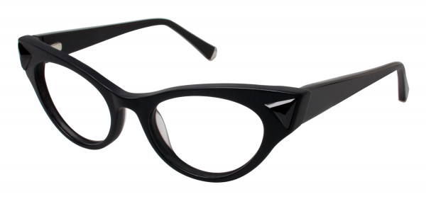 Kate Young K105 Eyeglasses, Black Matte (BLK)
