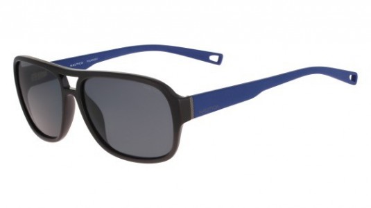Nautica N6204S Sunglasses, (001) BLACK