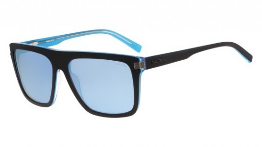 Nautica N6206S Sunglasses, (001) BLACK
