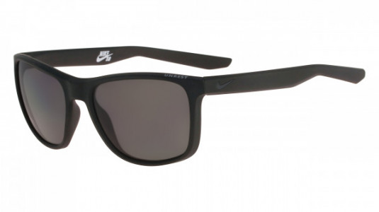 Nike UNREST P EV0954 Sunglasses, (002) MATTE BLACK/DEEP PEWTER WITH GREY POLARIZED LENS