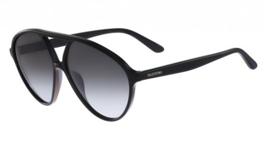 Valentino V728S Sunglasses, (001) BLACK