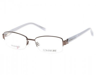 CoverGirl CG0443 Eyeglasses, 008 - Shiny Gumetal