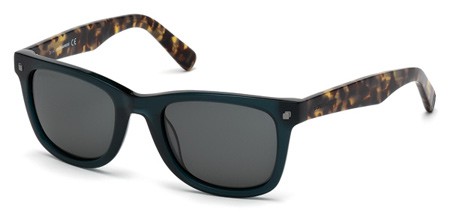 Dsquared2 PRESTON Sunglasses, 96A - Shiny Dark Green / Smoke