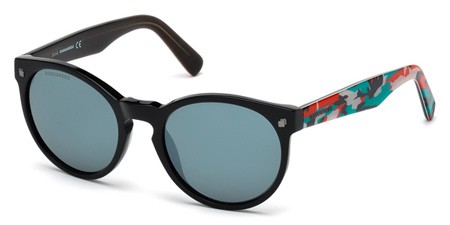 Dsquared2 RALPH Sunglasses, 01C - Shiny Black / Smoke Mirror
