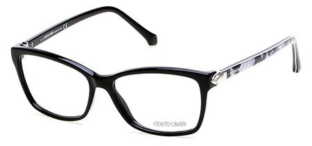 Roberto Cavalli PROPUS Eyeglasses, 005 - Black/other