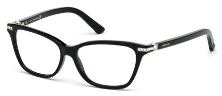 Swarovski FAME Eyeglasses, 001 - Shiny Black