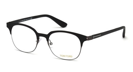 Tom Ford FT5347 Eyeglasses, 001 - Shiny Black