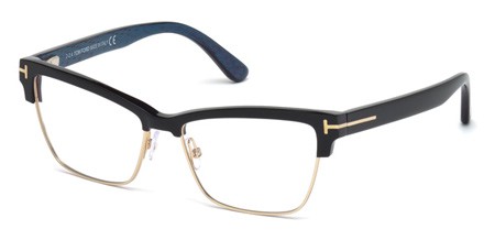 Tom Ford FT5364 Eyeglasses, 005 - Black/other