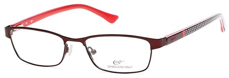 Candie's Eyes CA0123 Eyeglasses, 070 - Matte Bordeaux