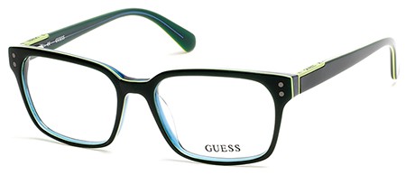 Guess GU-1880 Eyeglasses, 096 - Shiny Dark Green