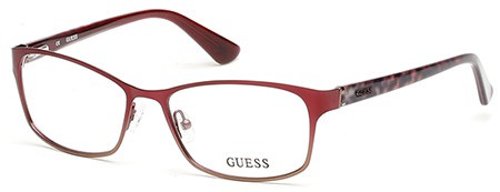 Guess GU2521 Eyeglasses, 071 - Bordeaux/other