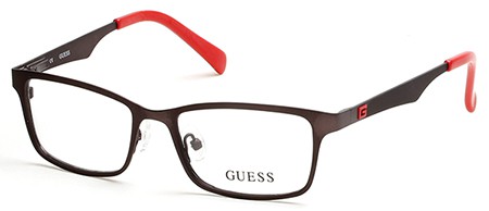 Guess GU-9143 Eyeglasses, 009 - Matte Gunmetal