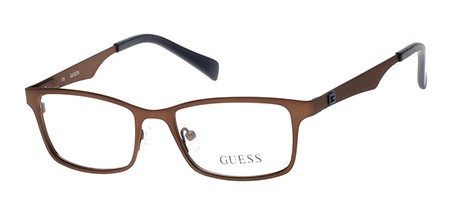 Guess GU-9143 Eyeglasses, 049 - Matte Dark Brown